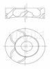 MAHLE ORIGINAL 021 58 00 Piston